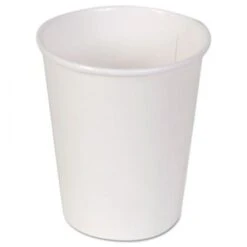 Dixie White Paper Hot Cups, 10 Oz., 1000/Carton