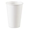 Dixie White Paper Hot Cups, ,16 Oz., 1000/Carton