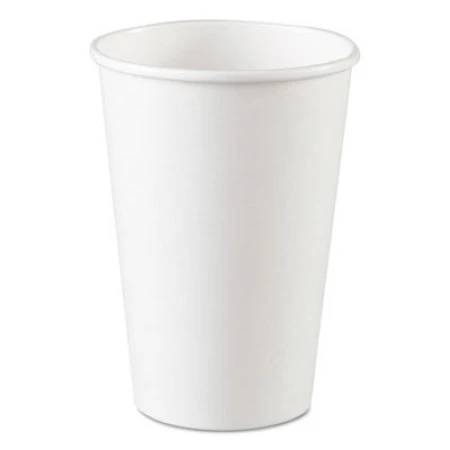 Dixie White Paper Hot Cups, ,16 Oz., 1000/Carton 1 Dixie White Paper Hot Cups, ,16 Oz., 1000/Carton