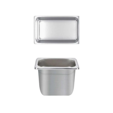 Thunder Group STPA4146 Quarter Size Steam Pan, 25 Gauge, 6"Deep 1 Thunder Group STPA4146 Quarter Size Steam Pan, 25 Gauge, 6"Deep
