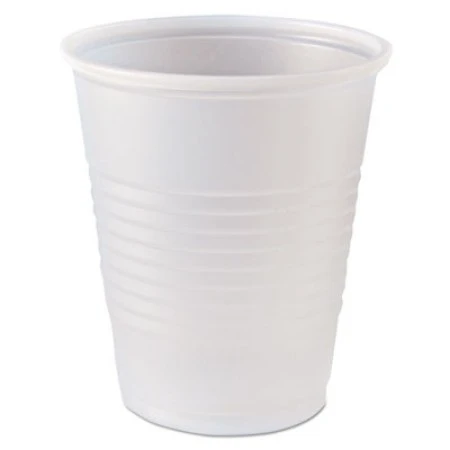 Fabri-Kal RK Ribbed Clear Cold Drink Cups, 5 Oz., 2500/Carton 1 Fabri-Kal RK Ribbed Clear Cold Drink Cups, 5 Oz., 2500/Carton