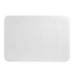 CAC China SF-RT16 Sunrise Bone White Flat Rectangular Platter 16" - 8 Pcs