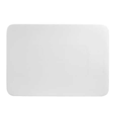 CAC China SF-RT16 Sunrise Bone White Flat Rectangular Platter 16" - 8 Pcs 1 CAC China SF-RT16 Sunrise Bone White Flat Rectangular Platter 16" - 8 Pcs