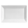 CAC China KSE-651 Kingsquare Super White Rectangular Platter 14 1/2" - 1 Doz