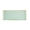 CAC China PMS-RT41-G Palm Springs Light Green Rectangular Platter 14" - 1 Doz