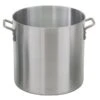 Royal ROY SS RSPT 32 Stainless Steel Induction Ready Stock Pot With Cover 32 Qt.
