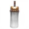Service Ideas CTAL37BR Stainless Steel Lined Airpot With Lever, Brown Top, 3.7 Liter