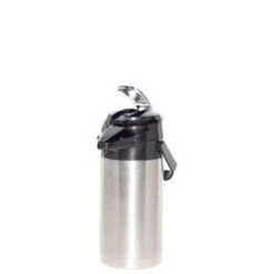 Service Ideas ENALS25S Signa-Air Stainless Lined Airpot Lever Lid 2.5 Liter