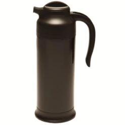 Service Ideas FS10BL SteelVac Black Carafe 1 Liter