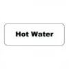 Service Ideas MT1HW Rectangular Magnetic Flavor Tag, Hot Water