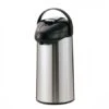 Service Ideas SSAL375 SteelVac Premium Stainless-Lined Airpot With Lever Lid, 3.7 Liter