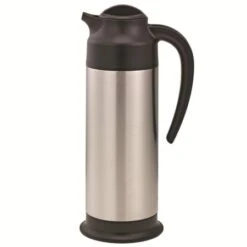 Service Ideas SSN100 SteelVac Stainless Footed Vacuum Creamer, 1 Liter