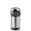 Service Ideas SVAP30L Brushed Stainless Lever Lid Economy Airpot 3 Liter