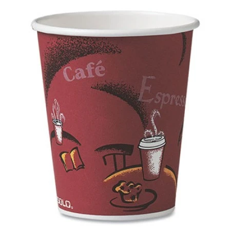 Dart Bistro Design Hot Drink Cups, Paper, 10 Oz. - 1000 Pcs 1 Dart Bistro Design Hot Drink Cups, Paper, 10 Oz. - 1000 Pcs