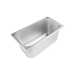 CAC China STPT-S25-6 Stainless Steel Steam Pan 1/3 Size,. 6" Deep