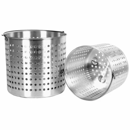 Thunder Group ALSKBK006 Aluminum Steamer Basket 32 Qt. 1 Thunder Group ALSKBK006 Aluminum Steamer Basket 32 Qt.