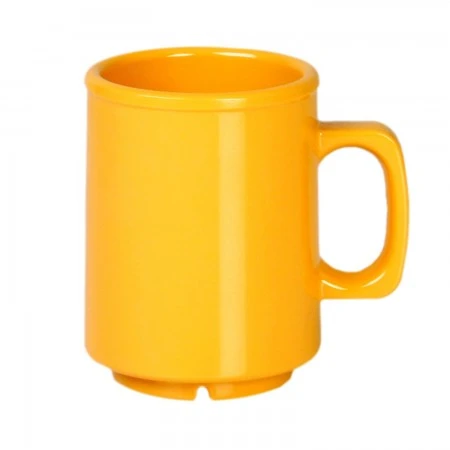 Thunder Group CR9010YW Yellow Melamine Mug 8 Oz. - 1 Doz 1 Thunder Group CR9010YW Yellow Melamine Mug 8 Oz. - 1 Doz