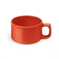 Thunder Group CR9016PR Pure Red Soup Mug 10 Oz. - 1 Doz