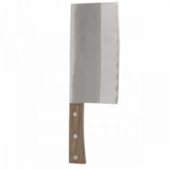Thunder Group JAS010055B Stainless Steel Cleaver With Angled Blade 7"