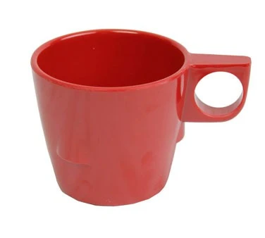 Thunder Group ML9011PR Pure Red Melamine Stacking Cup 7 Oz. - 1 Doz 1 Thunder Group ML9011PR Pure Red Melamine Stacking Cup 7 Oz. - 1 Doz