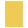 Thunder Group PLCB241805YW Yellow Polyethylene Cutting Board 24" X 18"