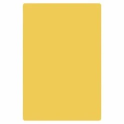 Thunder Group PLCB241805YW Yellow Polyethylene Cutting Board 24" X 18"
