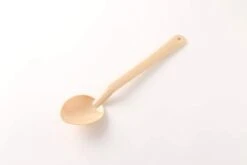 Thunder Group PLSS211BG Beige Solid Polycarbonate Serving Spoon 13" - 1 Doz