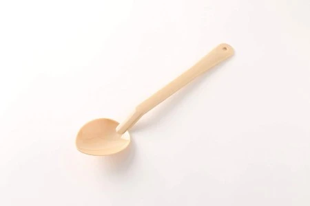 Thunder Group PLSS211BG Beige Solid Polycarbonate Serving Spoon 13" - 1 Doz 1 Thunder Group PLSS211BG Beige Solid Polycarbonate Serving Spoon 13" - 1 Doz