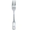 Thunder Group SLSS006 Sea Shell Stainless Steel Dinner Fork 7.68" - 1 Doz