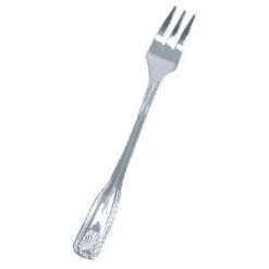 Thunder Group SLSS008 Sea Shell Stainless Steel Oyster Fork 5.67" - 1 Doz