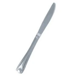 Thunder Group SLSS009 Sea Shell Stainless Steel Dinner Knife - 1 Doz