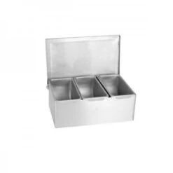 Thunder Group SSCD003 3 Compartment Bar Condiment Dispenser