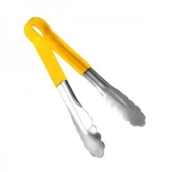 TigerChef Extra Heavy Duty Yellow Tongs 16"