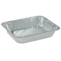 TigerChef Full Size Aluminum Foil Steam Table Pans - 25 Pcs