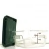 TigerChef Square Polycarbonate Food Storage Container And Lid 2 Qt.