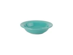 Tuxton CID-052 Island Blue Concentrix China Fruit Dish 4.5 Oz. - 2 Doz