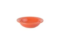 Tuxton CPD-052 Papaya Concentrix China Fruit Dish 4.5 Oz. - 2 Doz