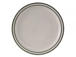 Tuxton TES-016 Emerald Green Speckle China Plate 10-1/2" - 1 Doz