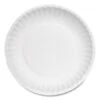 Uncoated White 6" Plates, Bulk Pack, 1000/Carton