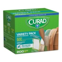 Variety Pack Assorted Bandages, 200/Box