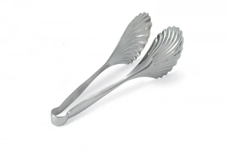 Vollrath 46927 Stainless Steel Scalloped Tongs 10" 1 Vollrath 46927 Stainless Steel Scalloped Tongs 10"