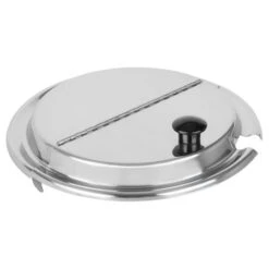 Vollrath 47488 Kool-Touch Stainless Steel Hinged Inset Cover 8-1/2"