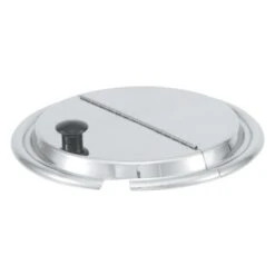 Vollrath 47490 Kool Touch Stainless Steel Hinged Inset Cover 11-7/16"