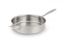 Vollrath 47747 Intrigue Stainless Steel Saute Pan With Helper Handle 9.5 Qt.