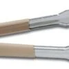 Vollrath 4791660 Jacob's Pride Stainless Steel VersaGrip Tongs With Tan Coated Kool Touch Handle 16"