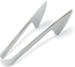 Vollrath 48429 Silverplated Stainless Steel Pastry Tongs 8"