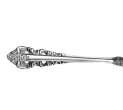 Walco 6804 Classic Baroque 18/10 Stainless Steel Iced Tea Spoon 7-1/4"