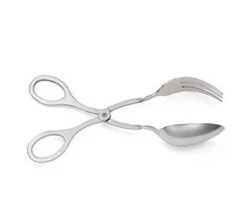 Walco 74151 Stainless Steel Salad Tongs 10" - 10 Pcs