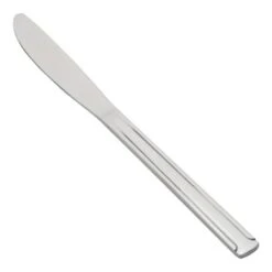 Winco 0014-08 Dominion Heavy Weight Stainless Steel Dinner Knife - 1 Doz