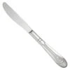 Winco 0031-18 Peacock Extra Heavy Weight Stainless Steel European Table Knife - 1 Doz